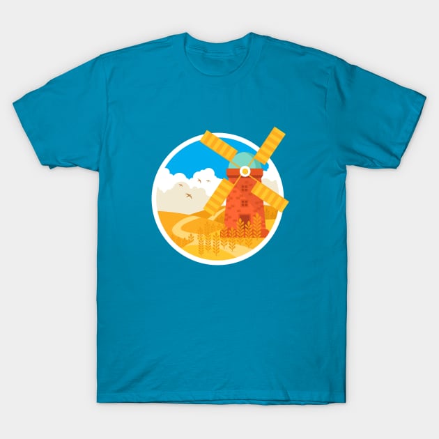 Windmill T-Shirt by mstupic